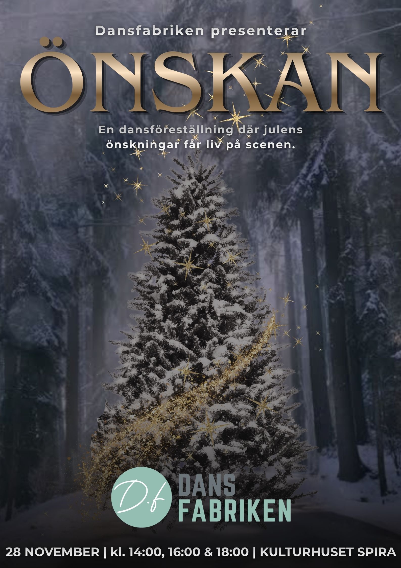 Affisch för Julshowen Önskan
